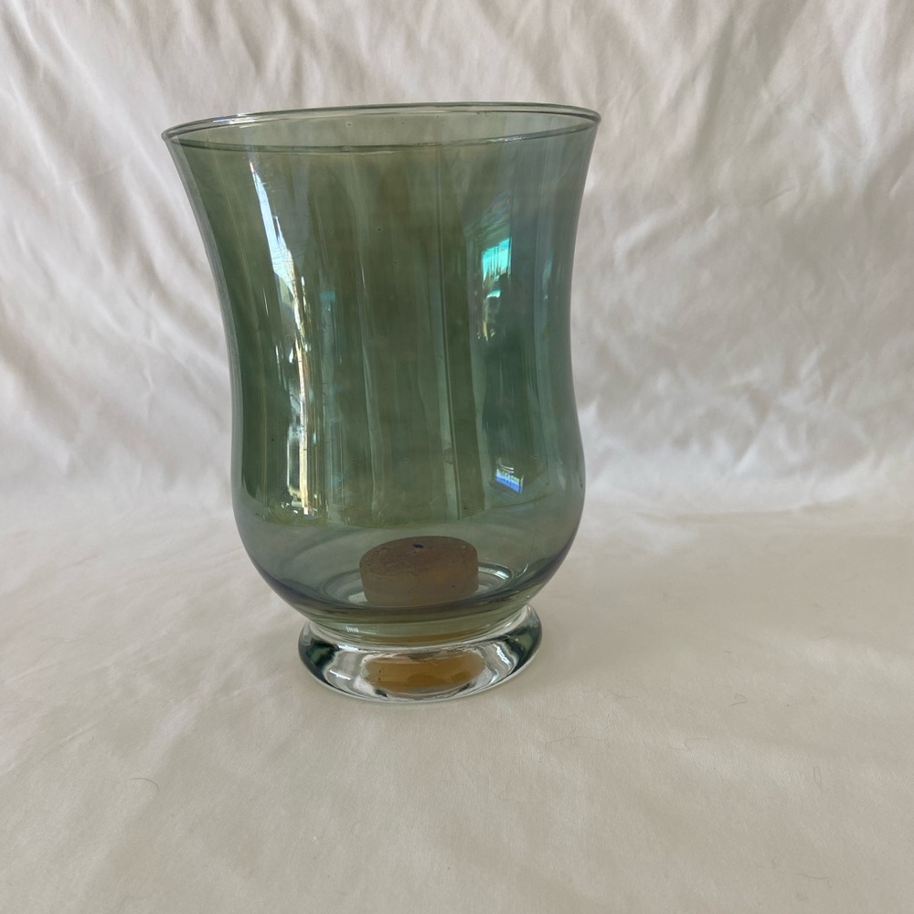 Crate&Barrel glass hurricane
